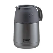shumee Lurch Steel Lunch termos za kosilo, 0,48 l, kovinsko siva