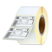 Qoltec termo transferne etikete 50 x 30 | 1000 etiket