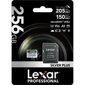 LEXAR kartica SD micro Silver Plus 256GB SDXC UHS-I