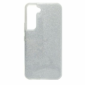 MaxMobile maska Samsung Galaxy S23 GLITTER: srebrna