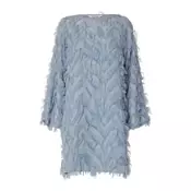 SELECTED Obleka SLFMYLINE  svetlo modra