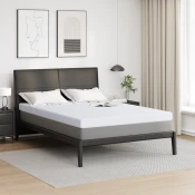 Vidaxl Blazine za vzmetnice Bela 160 x 200 cm