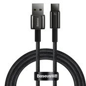 BASEUS TUNGSTEN GOLD USB kabel za prijenos podataka - Type-C, 100 cm, CRNA CAWJ000001