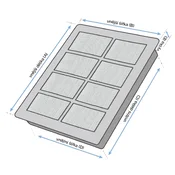 VACS Hepa filter BOSCH BGL35MON6 - 2 kom