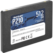 Patriot SSD P210 R520/W430, 512GB, 7mm, 2.5, P210S512G25