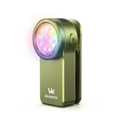 KJB Kompaktna LED svetilka HD03 s sponko in magnetom, USB-C, olivna, 6000–6500 K