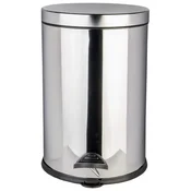 KOŠ ZA SMECE S PEDALOM I POKLOP. INOX-5L