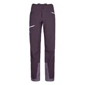 ORTOVOX Pizol Pants Ženske hlače, navadne, temna gozdna jagoda (S)