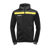 UHLSPORT Športna jakna limona/temno siva/črna/bela