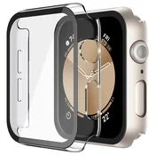 Ovitek z zaščito zaslona Techsuit Defense360 Pro za Apple Watch 4/5/6/SE 44mm - prozoren