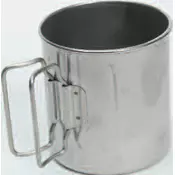 BEAVER BRAND posoda LONČEK INOX 8 CM