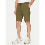Guess Športne kratke hlače F5GD00 KC5Y1 Khaki Regular Fit