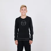 Sergio Tacchini Majica za decake Troy, Dugi rukav, Crna