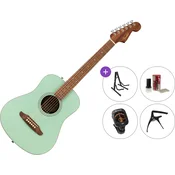 Fender California Standard Redondo Mini Premium SET Surf Green Akustična kitara
