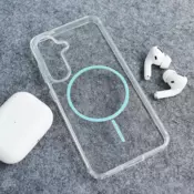 Maska Mag Case Clear Slim za Samsung S25/ S931B plava