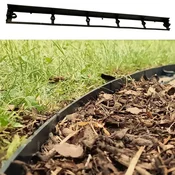 Obroba trate, obroba gredice, obroba tlakovca, rob košnje + 3 žeblji na meter (lahka obroba trate 45 mm x 80 mm, 8 metrov)