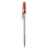 Kemični svinčnik Zebra N-5200 0,7 rdeč izpis