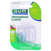 G.U.M Proxabrusch Classic medzobna ščetka 8 ks 1 1 mm (Interdental Brush) 8 pcs