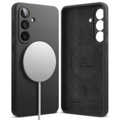 Ovitek Ringke Silicone Magnetic za Samsung Galaxy S26 - black