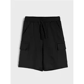 Sinsay - Kratke pantalone - crno