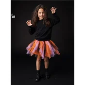 Sinsay - Halloween set: suknja od tila i rajf za kosu sa motivom slepog miša 2 pack - šareno