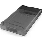IcyBox vanjsko kucište za 2,5 SATA HDD/SSD, USB 3.0, crno IB-235-U3