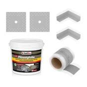 Dichtset 102G tekoča folija 5,5 kg 5 m trak 2 x vogala 2 x manšeta