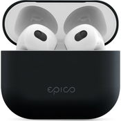 Silikonski ovitek Airpods 3 črn EPICO