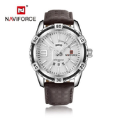 Naviforce nf9117l muški rucni sat kvarcni mehanizam braon ( NF9117L BRAON )