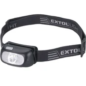 Extol Light naglavna svetilka 130lm CREE XPG, USB polnjenje, poznejši sij 40m, 5W CREE XPG ICE