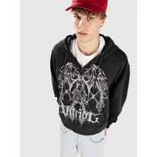 Vitriol Evil King Boxy jopica s kapuco vintage black