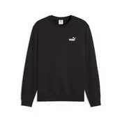 PUMA Essentials No. 1 Logo Crew Sweatshirt Men, Clothing, Black, XL