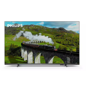 Philips 7600 series 50PUS7608/12, 127 cm (50), 3840 x 2160 pikseli, LED, Pametni televizor, Wi-Fi, Antracit, Sivo