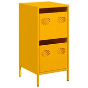 vidaXL vidaXL Komoda gorčično rumena 35x39x73,5 cm hladno valjano jeklo, (21747041)