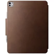 Maska Nomad kožna navlaka Folio, smeđa Nomad koža - iPad Pro 13 M4 (NM013060858)