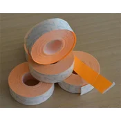 Traka za cjenovne oznake, 19x16 mm, METO, narancasta 19ORANGE