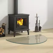 Staklena ploca za kamin *Transparent*an 800 x 500 mm Stakl