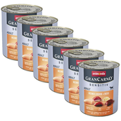 Animonda GranCarno Sensitiv Adult – piščanec in riž 6x800g