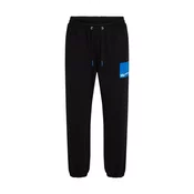 KARL LAGERFELD JEANS Hlače  modra / črna / bela