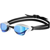 Arena cobra core swipe mirror blue/white