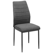 Livetastic STOL, kovina, tekstil siva