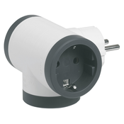 694520 ADAPT 2P+E 16A 3 BOC UT BI/SIVA LE694520