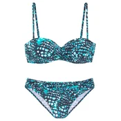 BRUNO BANANI Bikini  modra / bela