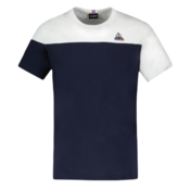 Muška majica Le Coq Sportif BAT Tee Short Sleeve N°3 SS23 - sky captain/new optical white