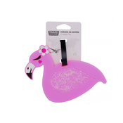 OZNAKA ZA KOVČEK 1 KOS FLAMINGO PVC