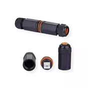 Secomp Value RJ45 Modular Coupler Cat.6A/Cl.EA, STP, Outdoor/Industrial, crna ( 6270 )