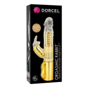Dorcel Orgasmic Rabbit - vibrator s klitoris stimulatorom (zlatni)