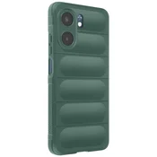 AVIZAR Mehak silikonski ovitek za Oppo A5x z ojačitvijo kamere, Zelena, (5000190529)