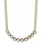 Ženska luca barra zlatna ogrlica od hirurškog Čelika ( ck1654 )