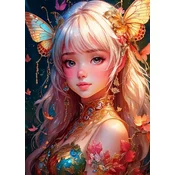 BlueBird - Puzzle Metulj dekle - 300 kosov